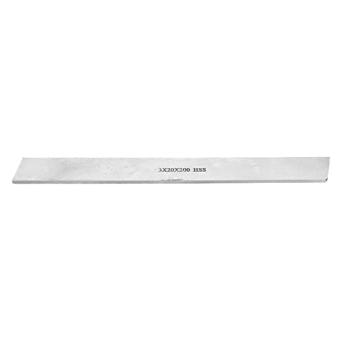 Hoge snelheid stalen draaibank draaien, draaibank Accessoires Draaibank Accessoires Draaigereedschap Vierkante White Steel Bar Strip Carving Tool 20MM (3 * 20 * 200mm)
