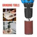 Set van 20 stuks schuurdrum Kit, Drum Sander Kit, Spindle Sander Sander Tool Set met behuizing voor kolomboor 3