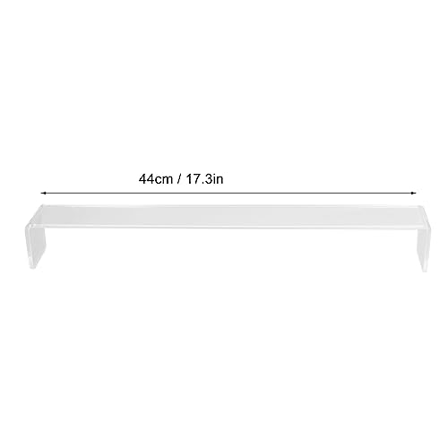 Heldere Acryl Artist Leaning Bridge, 44 cm Lengte, Transparante, Scheerbrug voor Stable Hand Schilderen, Tekenen en Schetsen, voor Frames Minder dan 40 cm 3