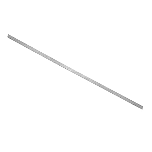 Stalen Rod voor draaibank, Witte Vierkante Stalen Rod, HSS Draaigereedschap voor draaibank, Hout snijgereedschap, Stalen staven (2 x 4 x 200 mm)