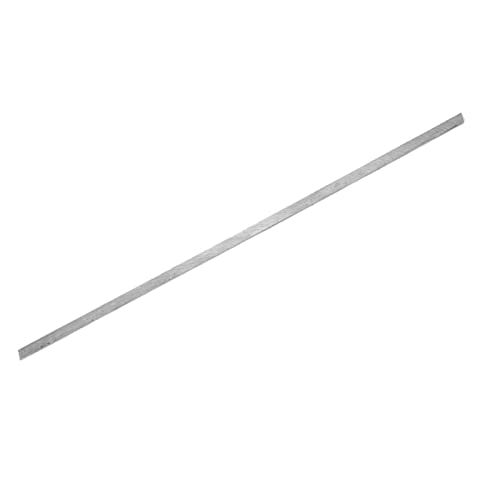 Stalen Rod voor draaibank, Witte Vierkante Stalen Rod, HSS Draaigereedschap voor draaibank, Hout snijgereedschap, Stalen staven (2 x 4 x 200 mm) 3