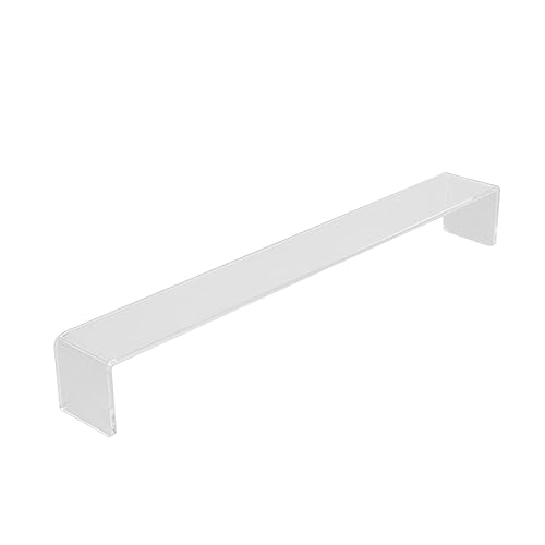 Heldere Acryl Artist Leaning Bridge, 44 cm Lengte, Transparante, Scheerbrug voor Stable Hand Schilderen, Tekenen en Schetsen, voor Frames Minder dan 40 cm