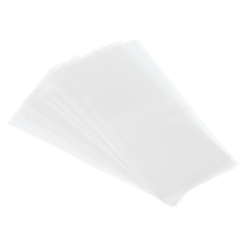 62 x 30 mm PVC Geperforeerde krimpklemmen, Verpakking van 500 krimpfolie voor flessen, glazen, blikken, dozen, Geschikt voor 3,38 tot 1,5 inch diameter caps, transparant