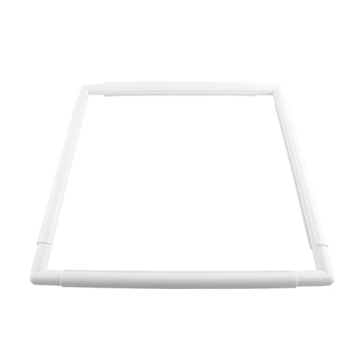 Verstelbare Plastic Borduurframes, Cross Stitch Quiltnaald Tip Q Snaps voor Cross Stitch DIY Gereedschap (20.3 * 20,3cm) Plastic Clip Frame Borduren (43,2 x 28cm)