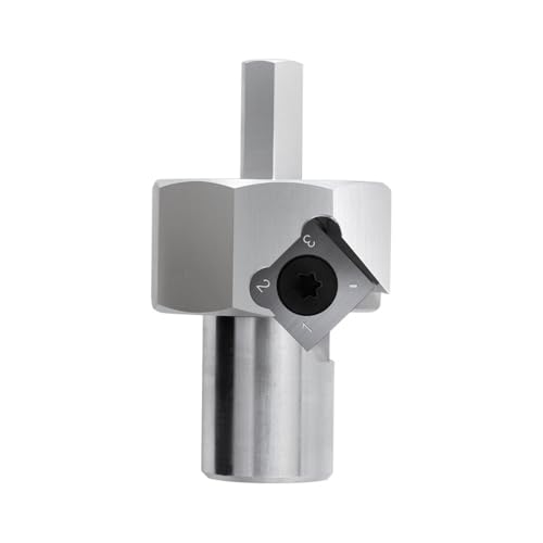 Houtbewerking Hondenhol Chamfer Reamer Tool 20mm 9mm Hex Shank gepolijst oppervlak compatibel met standaard boren