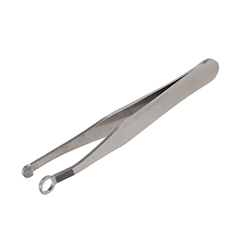 Neus haar Tweezer, Multifunctionele roestvrij staal ronde Tip neus haar trimmen Tweezers voor mannen Vrouwen neus Sideburn Brow Body