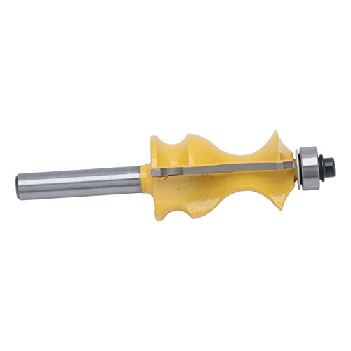 Basic Forming Cutter, Carbide Rand vormen Architectural Molding Router Bit 28mm Blade Diameter 8mm Shaft Hoek afronden voor Plywood voor Hardhout voor Softwood