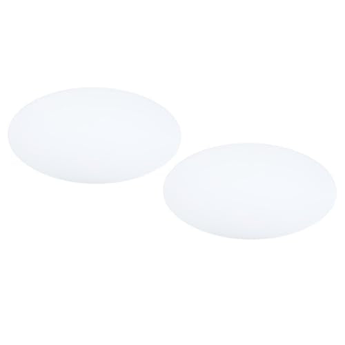 Lampschaduw Diffuser, Diameter 25,4 cm, Ronde Diffuser voor hanglampjes, Drum Parasols, Licht Teken voor DIY Maken voor 25-12 Inch Witte Satijn