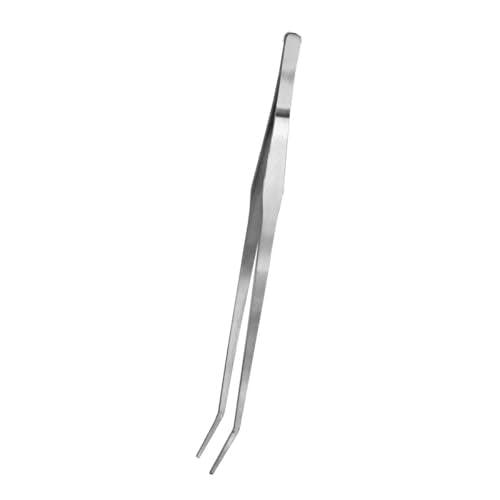 Zee 2 stuks Lange Tweezers, Reptielen Voeder Tongs, Reptiel Voeden Tongs, Roestvrij staal Duurzame Lange Tweezers Terrarium voor Aquarium Planten Aquascape Tools 3