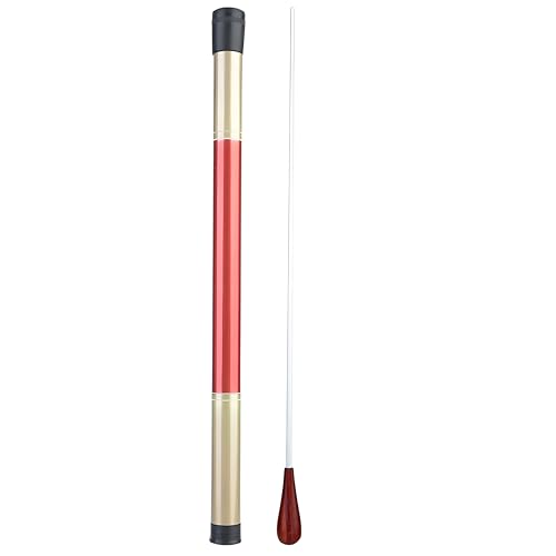 Music Stick, Padouk Sleeve Dirigent Wand met Tube voor Koor Symphony Concert