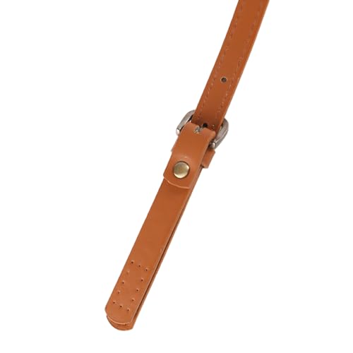 Zee 2 stuks PU lederen schoudertas riemen verstelbare handtassen riem vervanging handvat riemen riemen tas handvat met verstelbare riem (Brown) 3