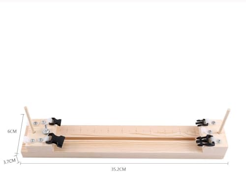 Houtparacord Jig armband polsband Maker DIY Craft Tool voor parachute koord Vlechten Weven met Hanks Gratis Gesp 35cm 3