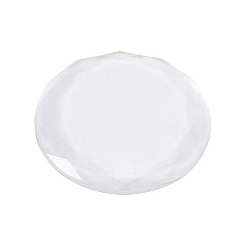 Glass Disc met Valse wimpers, Ronde Crystal Eyelash Lijmhouder, Lash Separator, Kleeflijm Pallet verlengingen, Herbruikbare Ronde Glass Eyelash Lijm verlenging, Kleefstof Pallet