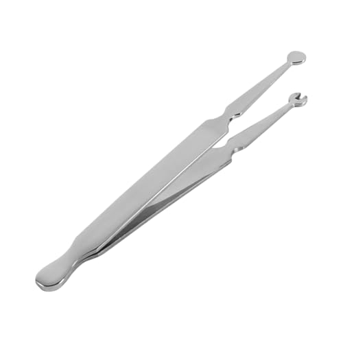 Piercing balhouder tang, eenvoudig en praktisch gereedschap voor het wisselen van sieraden voor kraakbeen, neus, labret en helix piercings 3