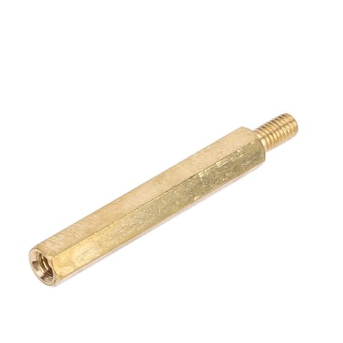 Hex Standoffs, Copper Standoffs, Brass Standoffs, M3 Single Head Hex Nuts, Spacer Spacer Screw Nut Assortiment Kit voor PCB (M3*30)