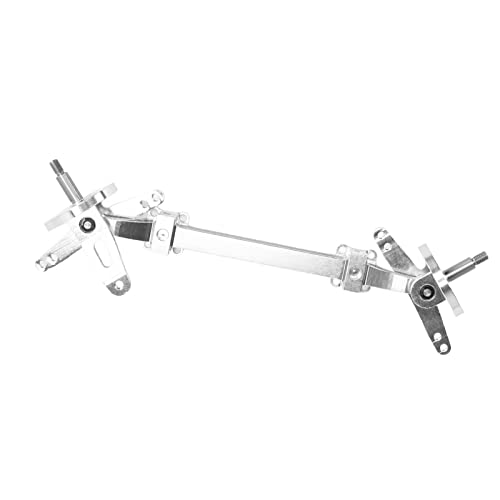 179mm RC Steering Vooras, Afstandsbediening Voertuig Front Axle Accessoires, Aluminium Legering Zilver RC Auto Upgrade Part voor 1/14