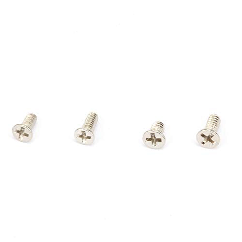 600 st Roestvrij stalen schroefset M1.0 M1.2 M1.4 M1.6 Platkopschroeven met schroevendraaier voor Oogglas Reparatiegereedschap 4