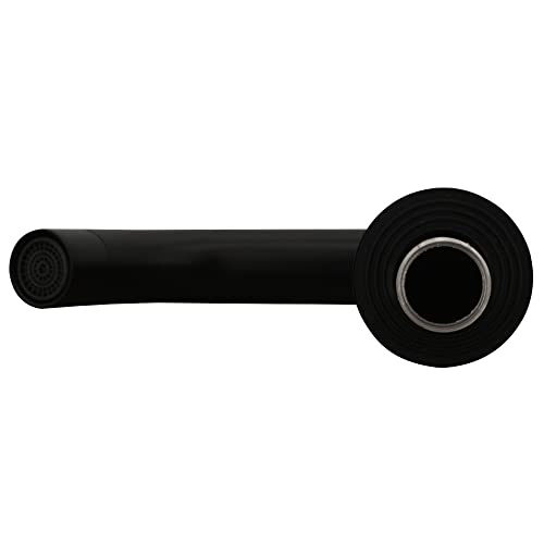 Badkamer aanrecht Faucet, Stainless Steel Single Cold Sink Faucet,Stijlvolle Retro Design,Matte Black Matte Black voor badkamer,Toilet (S) 5