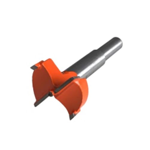 Forstner Drill Bit 2PCS 28mm Houten Cutter Bore Hole Tool Hinge Houtwerk Boring Kit voor houtbewerking DIY Gereedschapskast Hingen Montageplaten Keuken Beker Houten Meubels Carbide Steel (28x80mm)