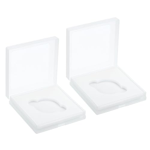 40.5mm lensfilter geval, 2st Camera Filter Case Portable Lens Filter Box Waterbestendig Stofdicht Kunststof voor Fotografie Filter Opslag