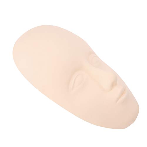 3D Mannequin Siliconen Hoofd, Praktische 5D permanente make-up, voor wenkbrauwen, lippen, Valse wimpers, wimpers uitbreidingen, artiesten en beginners