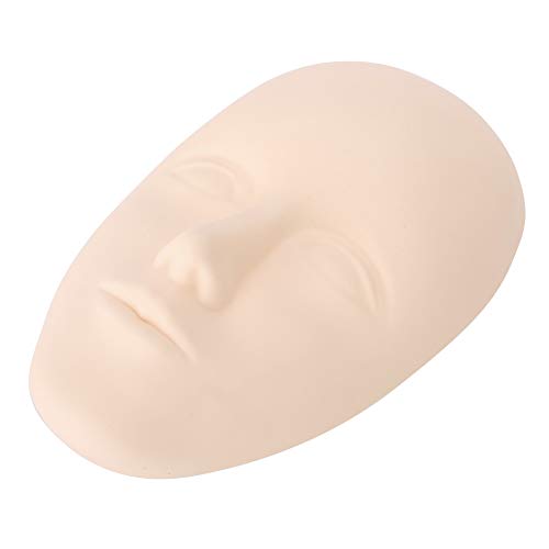 3D Mannequin Siliconen Hoofd, Praktische 5D permanente make-up, voor wenkbrauwen, lippen, Valse wimpers, wimpers uitbreidingen, artiesten en beginners 4