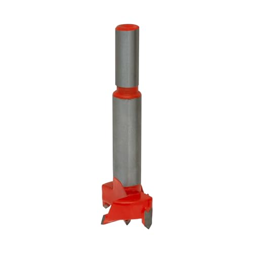 Forstner Drill Bit 2PCS 28mm Houten Cutter Bore Hole Tool Hinge Houtwerk Boring Kit voor houtbewerking DIY Gereedschapskast Hingen Montageplaten Keuken Beker Houten Meubels Carbide Steel (28x80mm)