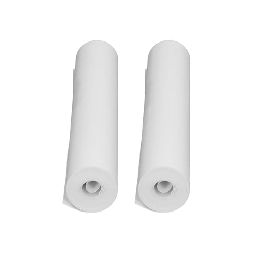 2 Rolls A4 Thermische Printer Papier 210xDia 30 Mm, Trouble-free Design, White Thermal Paper, met duidelijke inhoud afdrukken, voor design sketches, facturen, onderhoudsrapporten 3