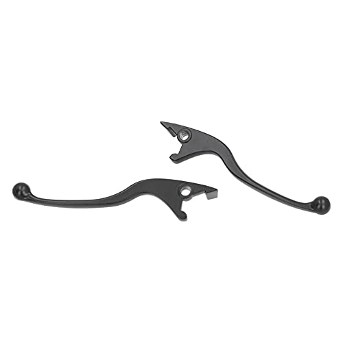 Motorfiets Zwart Aluminium Brake Lever voor bromfiets ATV 5