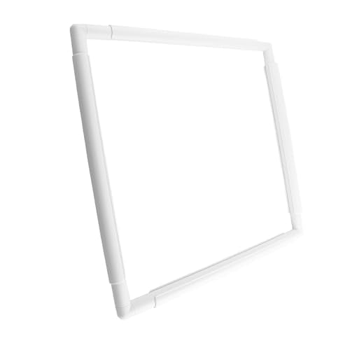 Verstelbare Plastic Borduurframes, Cross Stitch Quiltnaald Tip Q Snaps voor Cross Stitch DIY Gereedschap (20.3 * 20,3cm) Plastic Clip Frame Borduren (43,2 x 28cm)