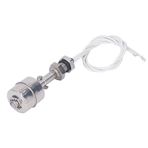Roestvrij staal Liquid Level Float Switch Sensor voor Waterolie 10mm Stroke 0 tot 220V 65mm L 5