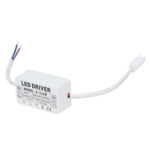 4‐7X1W-led Driver Constant Stroomvoorziening Transformer Waterbestendig Transformer Adapter Input AC85‐265V Output DC12‐26V