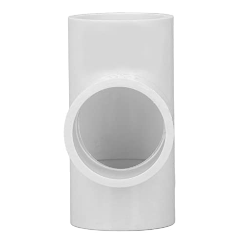PVC Pipe Connectors, Pijp Schroef Connector, 12 Pieces, White, Three-Way Pipe Schroef Connection 20mm, 25mm, 32mm, Caps, Fittings voor Installatie Waterpijp en Waterdistributie, 12 Pieces, Standaard 5
