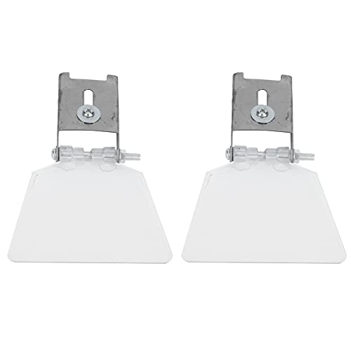 Veiligheidskap voor Hoek Grinder, 2 Stuk Bench Grinder Eye Shield 304 Kleine Roestvrij stalen Suitcase Schild Attachment Accessoires S, Power Bench Grinders 3