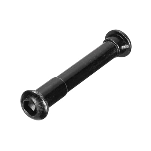 Fixed Bolt Screw, Collapsible Shaft Lock Screw Folding Place Fixed Bolt Replacement Parts Compatibel voor M365PRO Elektrische scooters, zwart