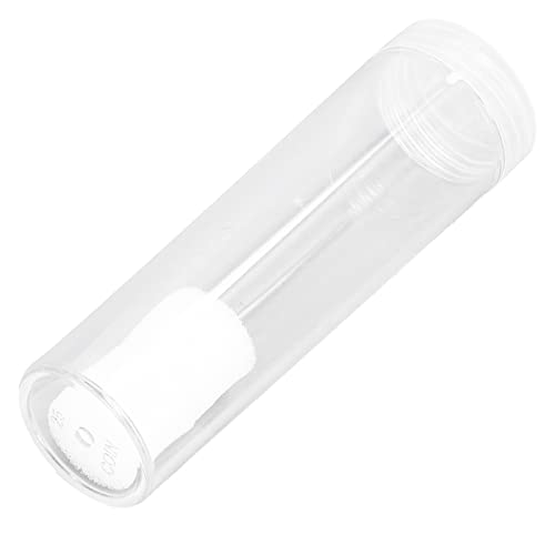 Plastic Coin Tubes Ronde Duidelijke Verpakking van 10 Multi-Purpose Gemakkelijk laden met spons voor 25 mm Munten