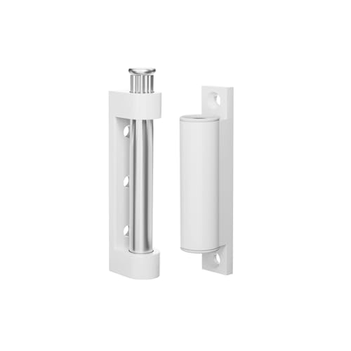 4 Stukken en raamscharnieren, raamhardware reserveonderdelen, deur en raamscharnieren, deurscharnieren, raamscharnieren voor schroef-aan (Wit)