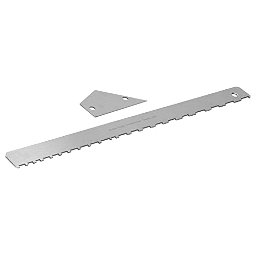 Guitar Neck Heeral, Makkelijk gebruik Roestvrij staal Fret Rocker String hoogtemeter Nauwkeurig Portable voor onderhoud