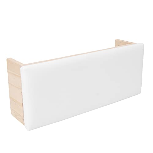 Nagel hand rust, professionele Nagel kunst handkussen zachte PU lederen Nagel armsteun Kussen Manicure hand rust voor Nagels Salon en thuisgebruik(White) 5