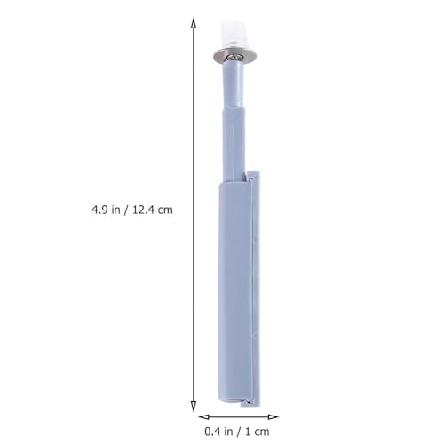 5 stuks Push-to-Open System Damper Buffer Plastic Touch Push Lock met magnetische sluiting voor kasten, kabinetdeur, meubels (magnetisch hoofd)