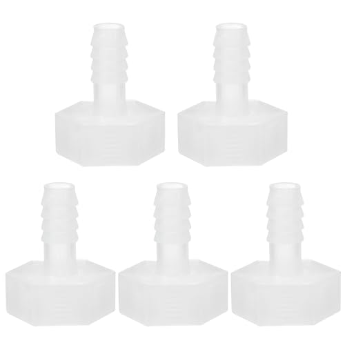 Set van 5 kunststof slangenhouders, 3/8" Barb x 3/4" G Vrouwelijke Thread Adapter Connector Pijp Fitting voor water vloeibare lucht gas brandstof