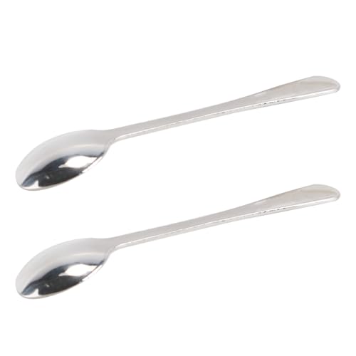 5 stuks rijstalen mini-kruislepels, kleine dessertlepels voor koffie, thee, suiker en honing in de keuken 3