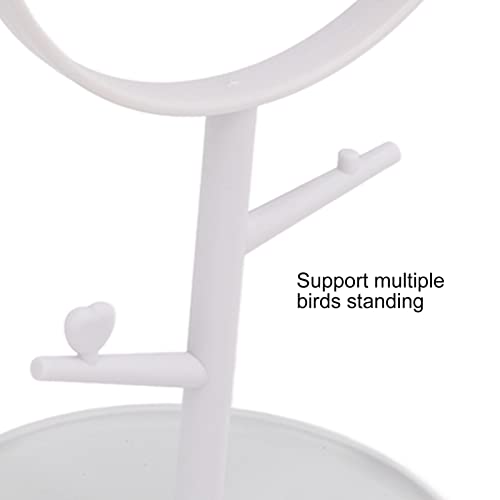 Parrots spelen Perch, Bird Table Top Stand Gravel Klauwen met Outdoor Base voor binnen