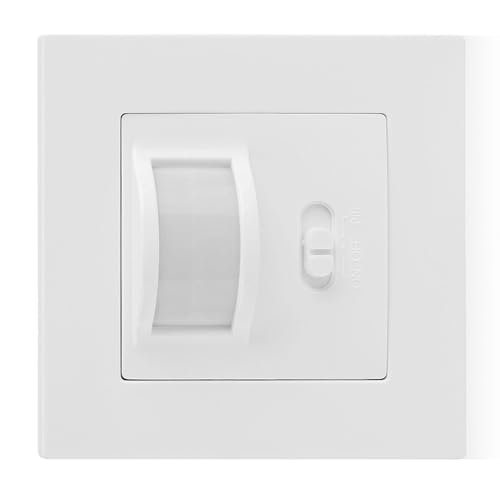 Infrarood PIR Motion Sensor Light Switch voor Inbouw Wandlamp, Geschikt voor 110V-240V, Ideaal voor energiebesparende en handige thuisautomatisering