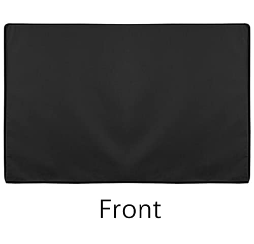 Sea Universal Weatherproof Outdoor TV Cover Weatherproof Universal Weather Protection for 30-32 Inch TVs Black 4