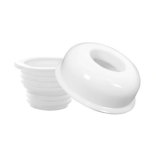 Drain Pipe Seal Deodorant, Drain Pipe Sealing Slang Siliconen Plug, Keuken Pijp Afdichting Ring, met Decoratieve Hoes, Geschikt voor gebruik met 50mm PVC Downspouts