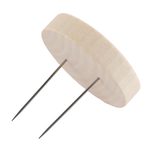 10 st houten haak poppenstandaard, Handgemaakte haak poppenstandaard met metalen pennen voor Amigurumi poppen en cijfers