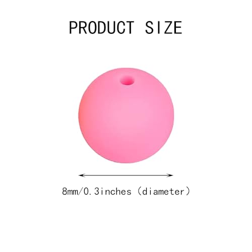 100 st. Matte Acryl Ronde Matte Candy Kleur kralen, Kleurrijke armband Vriendschap armband maken van Opaque Pastel kleuren gemengde 8mm Losse kralen voor ketting ambachten sieraden DlY