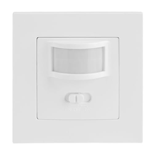 Infrarood PIR Motion Sensor Light Switch voor Inbouw Wandlamp, Geschikt voor 110V-240V, Ideaal voor energiebesparende en handige thuisautomatisering