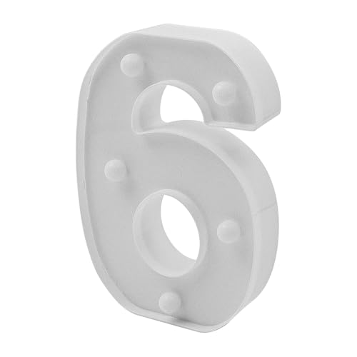 LED van het zeenummerlichtteken Marquee Number Light Up 0-9 Digits Lights Teken voor Home Party Bar Bruiloft Festival Verjaardag Decoraties (6)